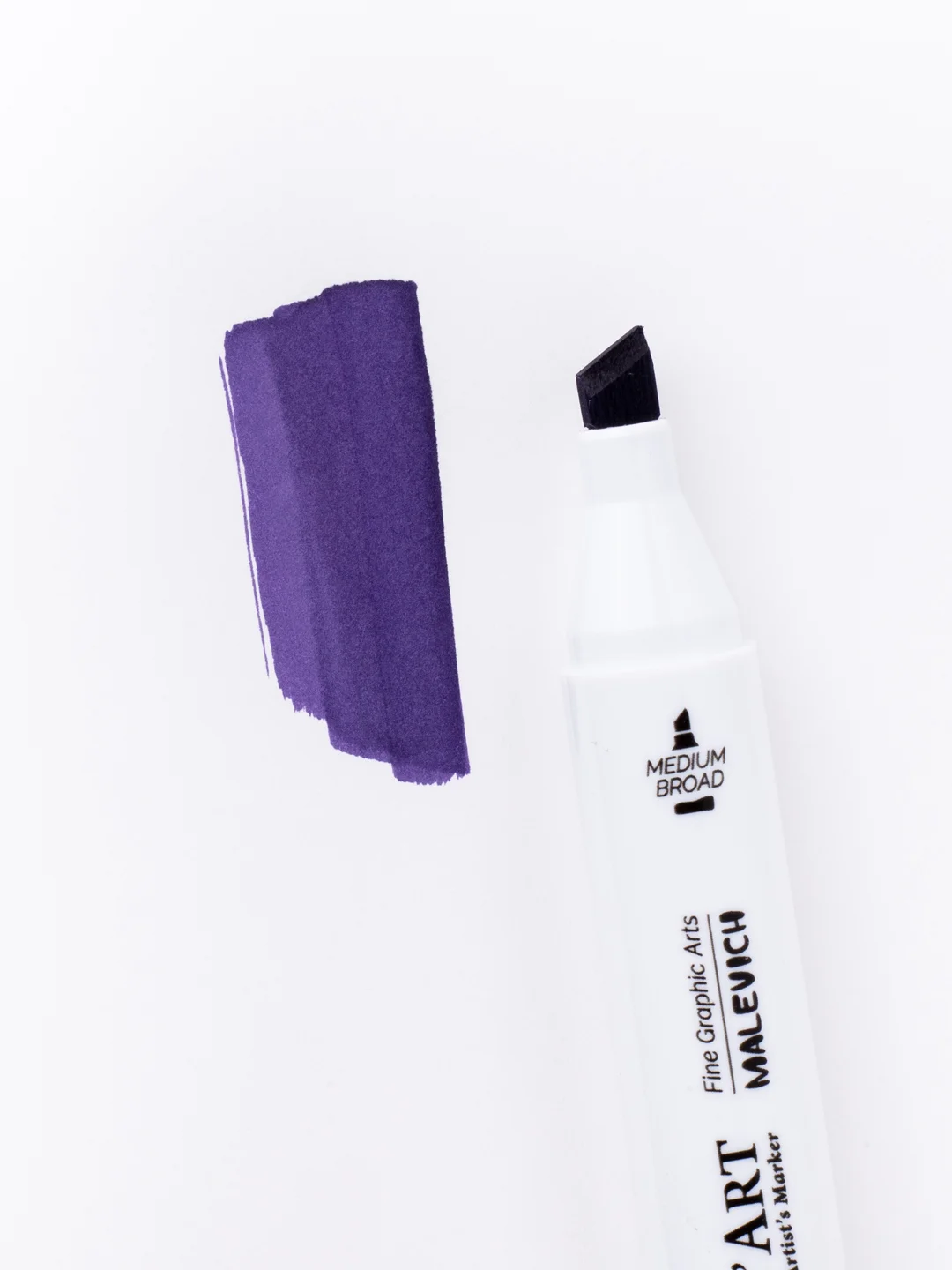 Маркер спиртовой Малевичъ GrafArt Brush, Оттенки фиолетового, 1 шт