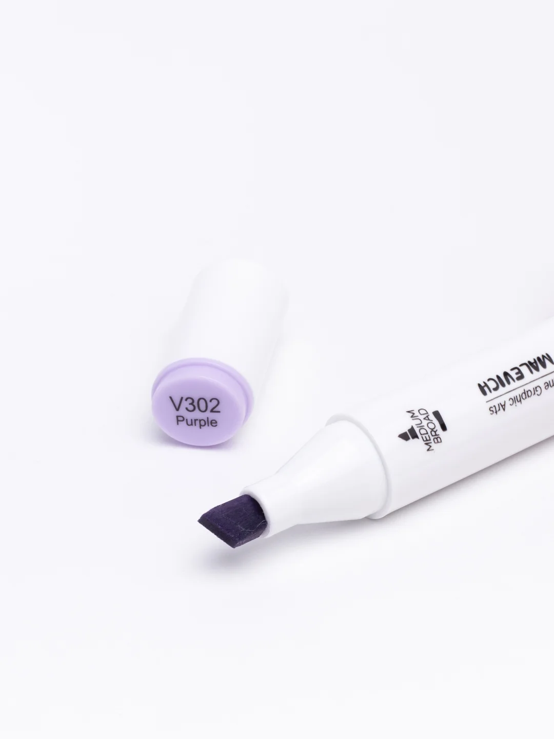 Маркер спиртовой Малевичъ GrafArt Brush, Оттенки фиолетового, 1 шт