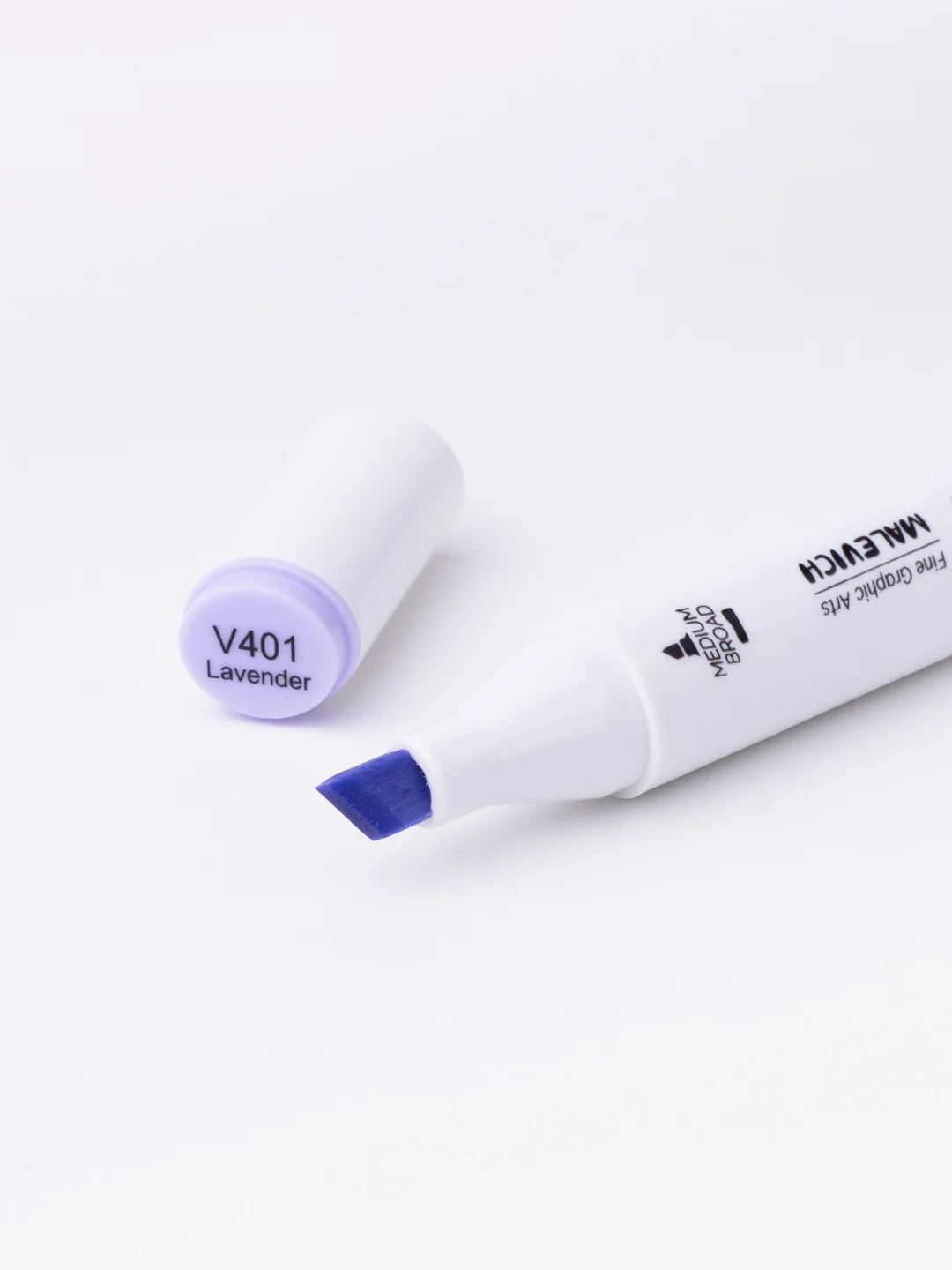 Маркер спиртовой Малевичъ GrafArt Brush, Оттенки фиолетового, 1 шт