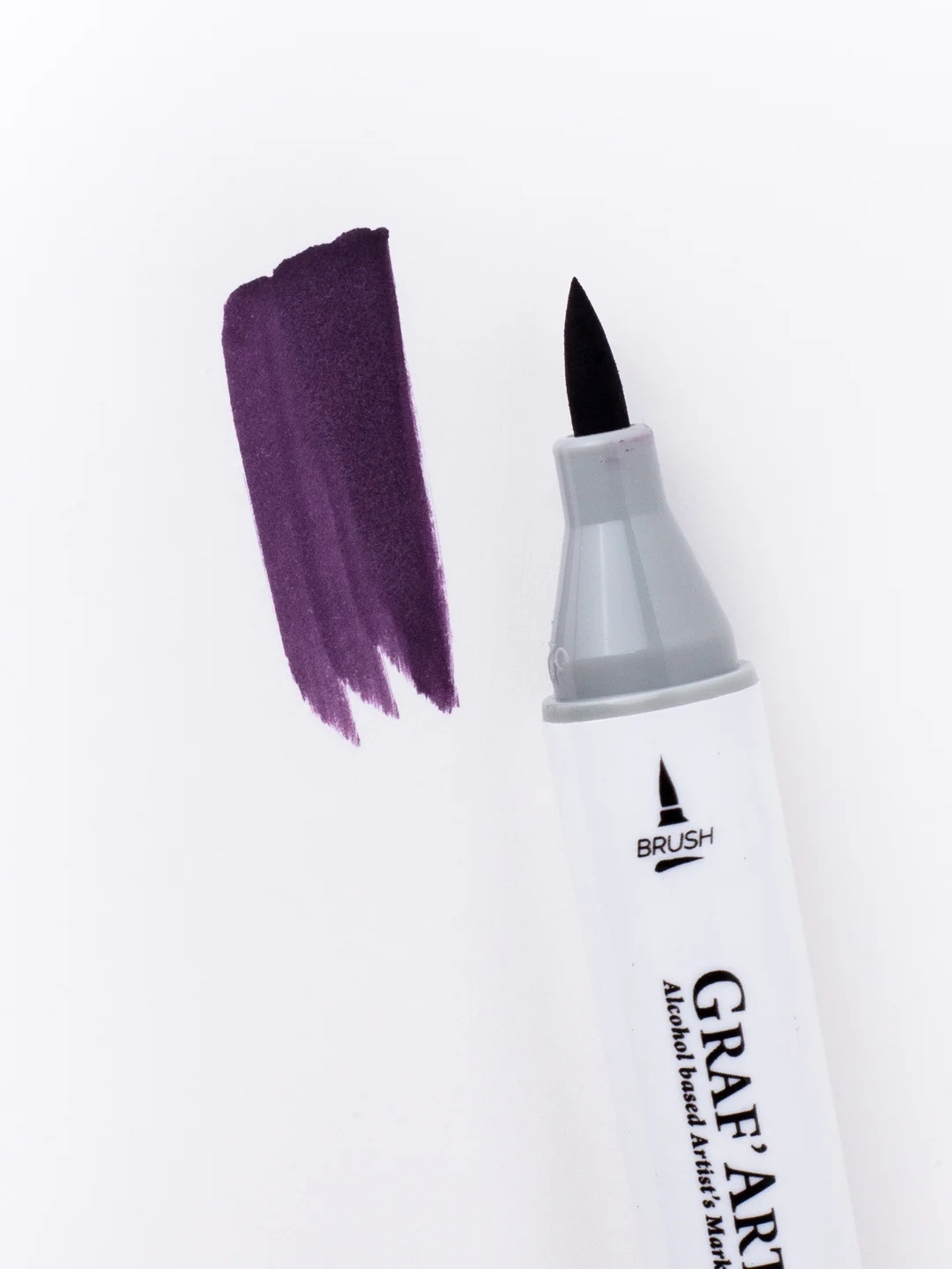Маркер спиртовой Малевичъ GrafArt Brush, Оттенки фиолетового, 1 шт