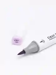 Маркер спиртовой Малевичъ GrafArt Brush, Оттенки фиолетового, 1 шт
