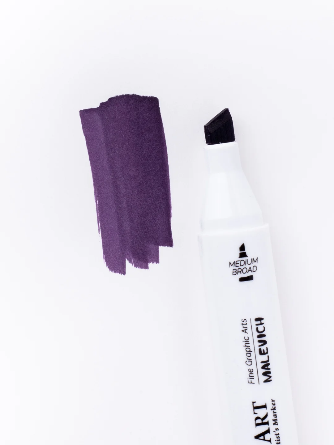 Маркер спиртовой Малевичъ GrafArt Brush, Оттенки фиолетового, 1 шт