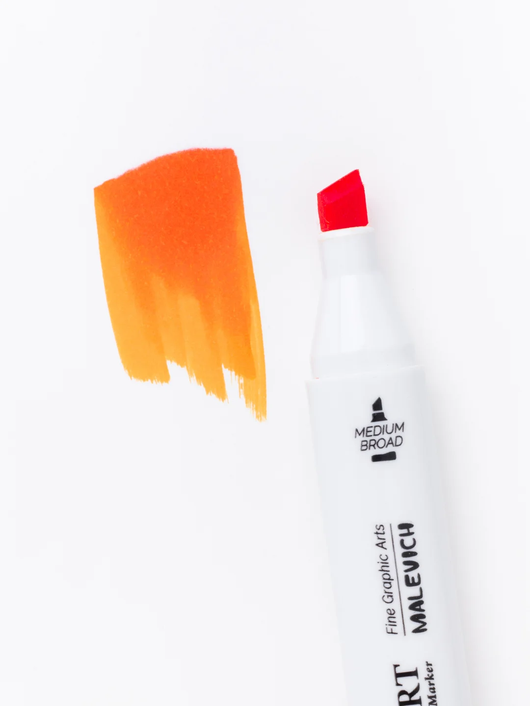 Маркер спиртовой Малевичъ GrafArt Brush, Оттенки оранжевого, 1 шт