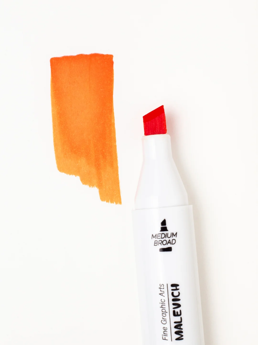 Маркер спиртовой Малевичъ GrafArt Brush, Оттенки оранжевого, 1 шт