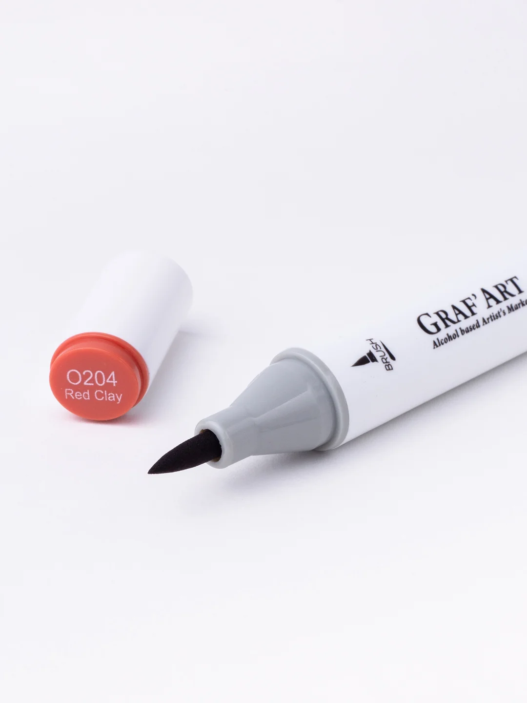 Маркер спиртовой Малевичъ GrafArt Brush, Оттенки оранжевого, 1 шт