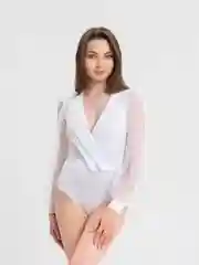 Белый боди женское
