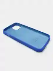 Индиго чехол Silicone Case для iPhone 13 с закрытым низом