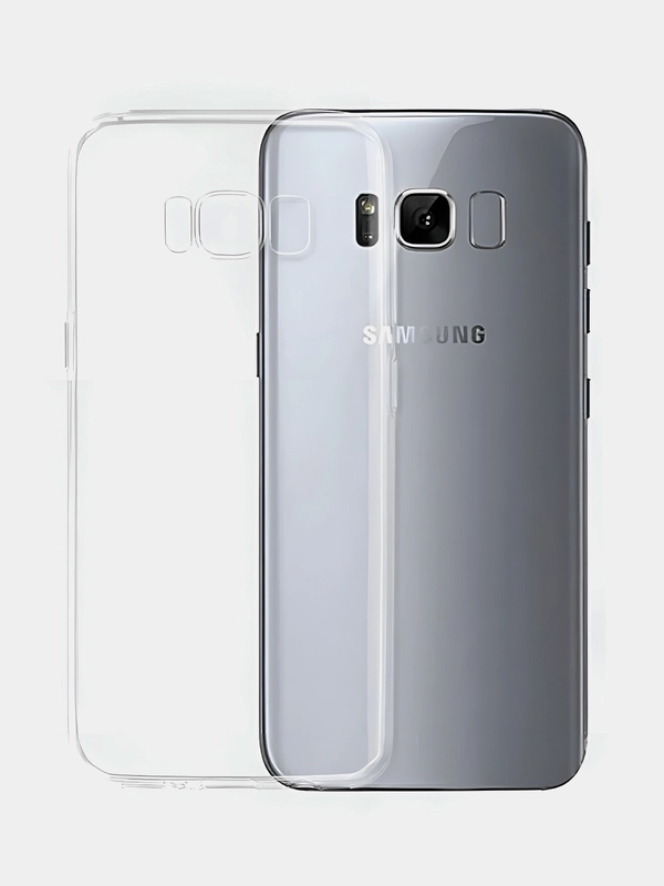 Чехол Samsung Galaxy S8 Plus  / S8+, Самсунг Галакси С8 Плюс / С8+ прозрачный силиконовый
