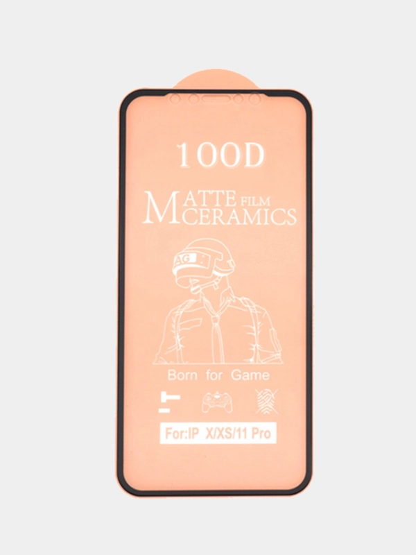 Защитная керамическая матовая пленка iPhone 6/7/8/ Plus, X/XS/11 Pro, XR,XS Max,12,13,14