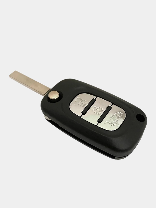 Корпус на штатный ключ с лезвием выкидной Renault/Рено Fluence, Megan 3 (R25)