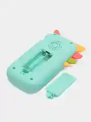 Коралловый детский телефон, развивающий, "Единорог" с прорезывателем