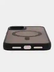 Фиолетовый чехол MagSafe для iPhone (Айфон) 11, 12, 13, 14, Pro, Pro Max, Plus, силиконовый
