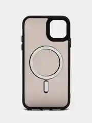 Фиолетовый чехол MagSafe для iPhone (Айфон) 11, 12, 13, 14, Pro, Pro Max, Plus, силиконовый