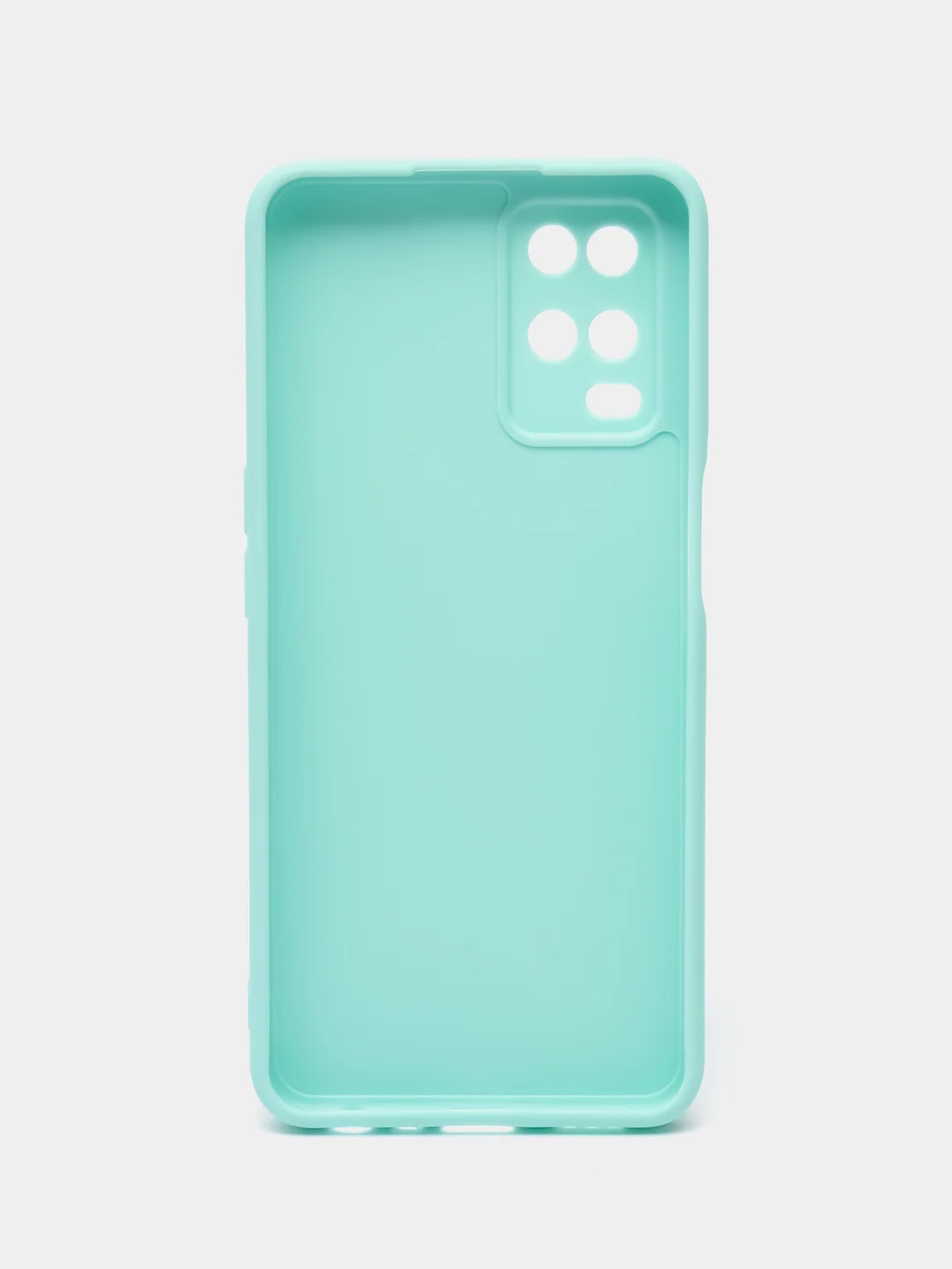 Мятный силиконовый чехол для Oppo A54 (Оппо А54)