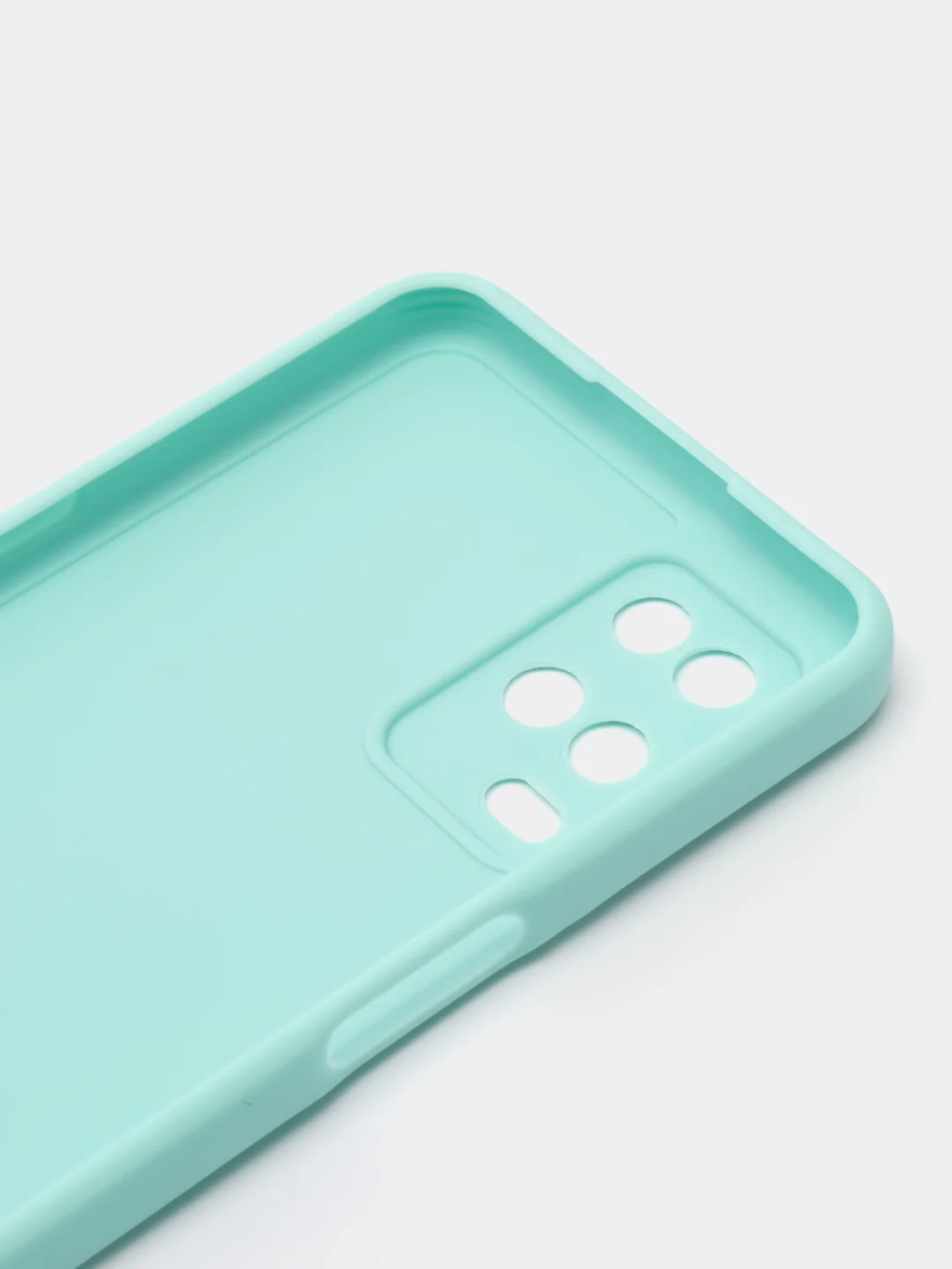 Мятный силиконовый чехол для Oppo A54 (Оппо А54)