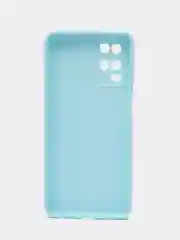 Голубой силиконовый чехол для Oppo A54 (Оппо А54)