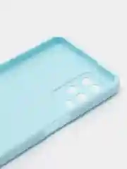 Голубой силиконовый чехол для Oppo A54 (Оппо А54)