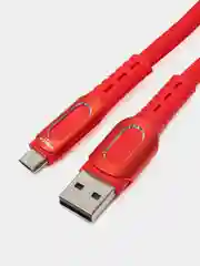 Бежевый forza кабель для зарядки "Экстрим", Micro USB, 1 м, 2.4А, быстрая зарядка QC3.0, ткань
