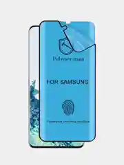 Полимерное защитное стекло-пленка Samsung S8, S9, S10 Plus, Note 10, 10 Plus