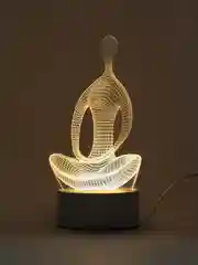 Бронзовый светильник ночник 3D светодиодный LED, подарок