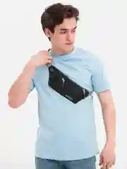 Черный поясная сумка для бега, спортивная через плечо, унисекс