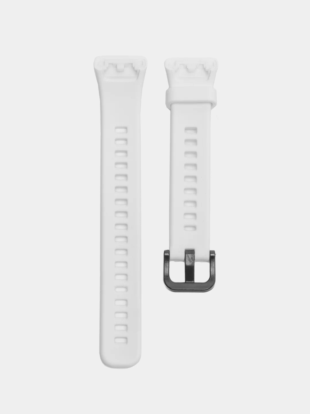 Белый спортивный силиконовый ремешок для Huawei Honor Band 6