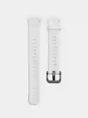 Белый спортивный силиконовый ремешок для Huawei Honor Band 6