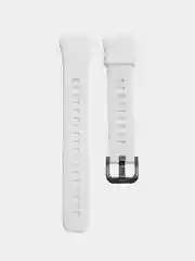 Белый спортивный силиконовый ремешок для Huawei Honor Band 6
