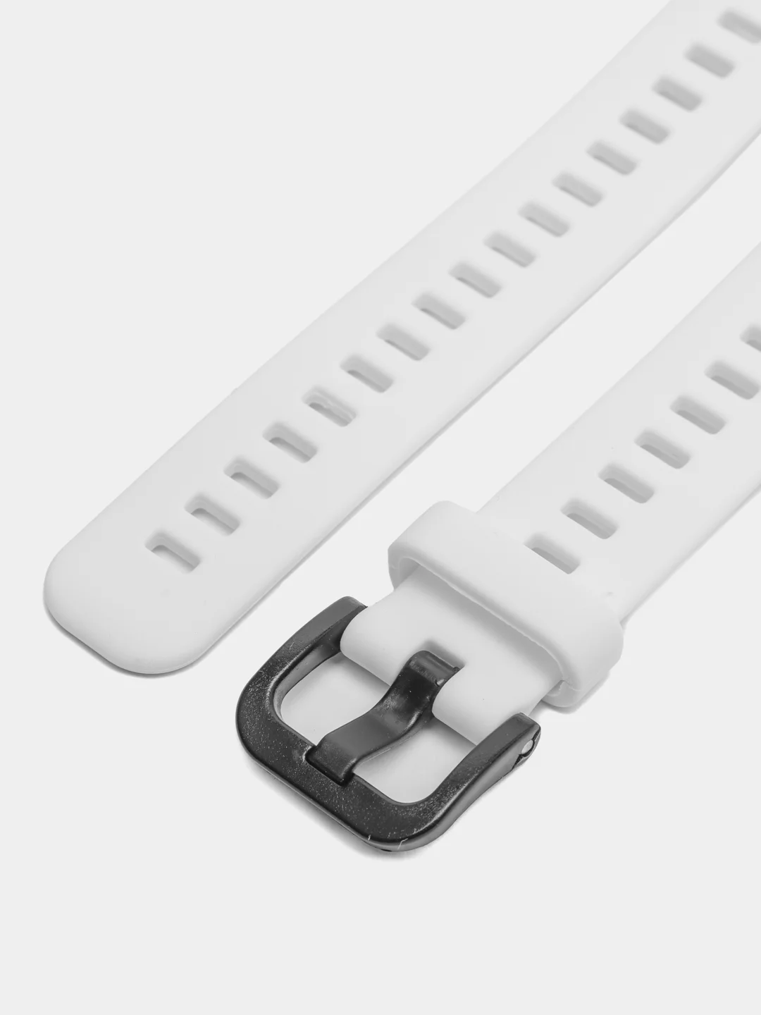 Белый спортивный силиконовый ремешок для Huawei Honor Band 6