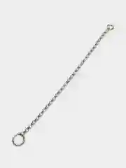 Серебряный цепочка на джинсы Nika, на пояс, подвеска на сумку