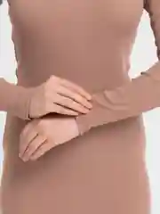 Бежевый платье женское