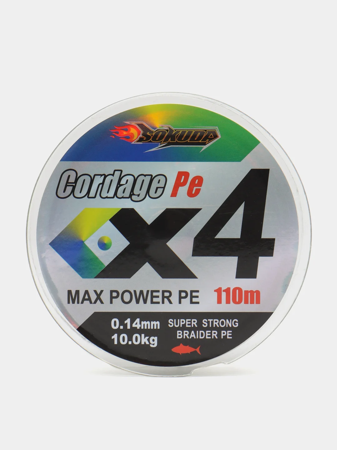 Плетеный шнур для рыбалки Sokuda Cordage