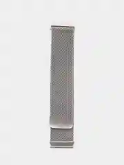 Серебряный стальной ремешок "Миланская Петля" для Amazfit, Huawei, Haylou, Samsung Galaxy Watch