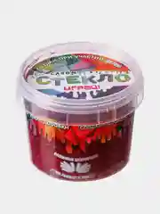 Красный слайм Стекло с Блёстками Party Slime лизун