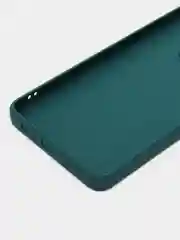 Зеленый чехол для Infinix NOTE 30 Pro (Инфиникс Нот 30 Про), прозрачный