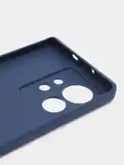 Синий силиконовый чехол для Infinix ZERO ULTRA (Инфиникс ЗЕРО УЛЬТРА)