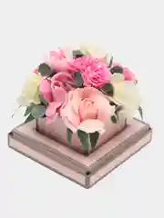 Букет из мыла, мыльные розы, цветы, новогодний подарок, букет
