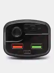 MP3 FM Bluetooth модулятор трансмиттер M10, Автомобильное зарядное устройство с подсветкой