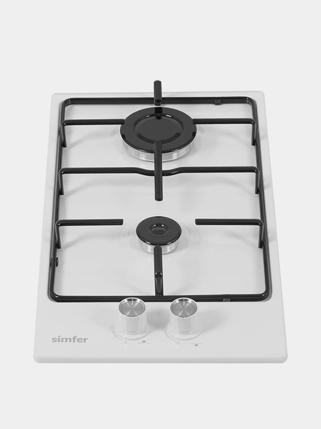 Газовая варочная панель Simfer H30V20W420, с автоподжигом, белая