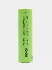 Аккумулятор литий-ионный 18650, 10A, 2000mA, реал.2100mA