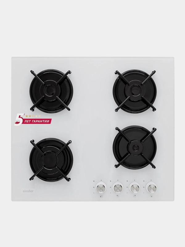 Газовая варочная поверхность Simfer H60N40W570 с газ-контролем