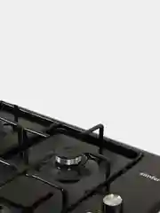 Газовая варочная панель Simfer H60Q40B470, эмалированные решетки, автоподжиг, черная
