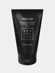 Гель-скраб для умывания BEAUTIFIC PURIFIER мужской, глубоко очищающий, 150 мл