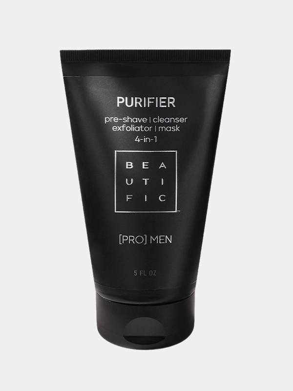 Гель-скраб для умывания BEAUTIFIC PURIFIER мужской, глубоко очищающий, 150 мл