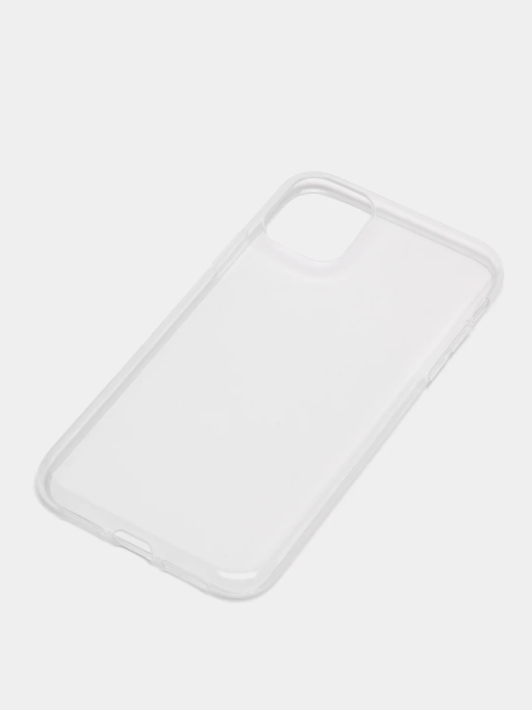 Прозрачный чехол силиконовый для iPhone 11, прозрачный