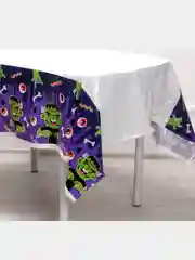 Зеленый скатерть Хэллоуин