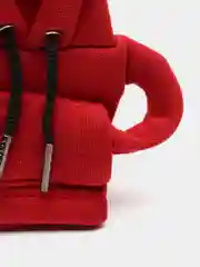 Красный худи на ручку кпп / чехол на рычаг кпп