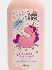 Белита Kids Гель-пена Мечты Единорога для ванны для девочек 3-7лет, 300мл