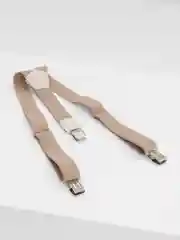 Бежевый подтяжки для брюк мужские
