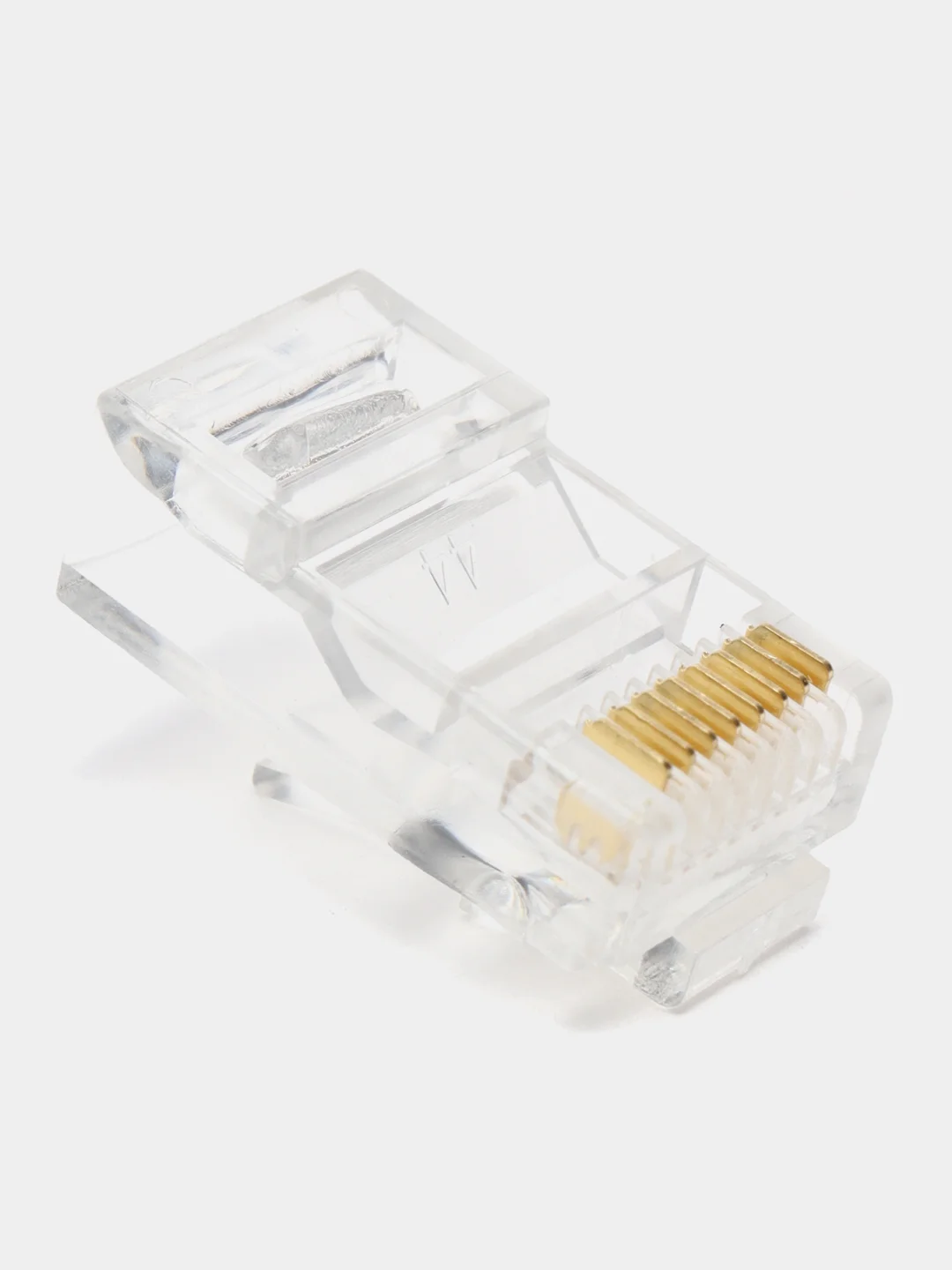 Коннектор RJ45 (8p8c), категория 5e, 30 и 50 шт., прозрачный